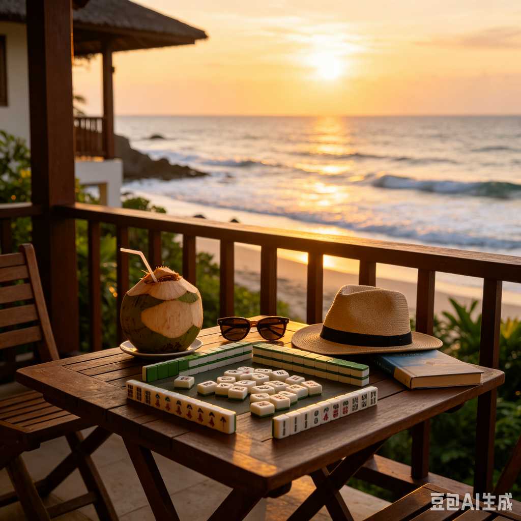 hand painted mahjong tiles