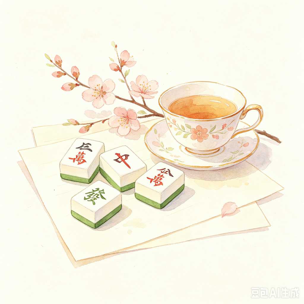 american style mahjong tiles