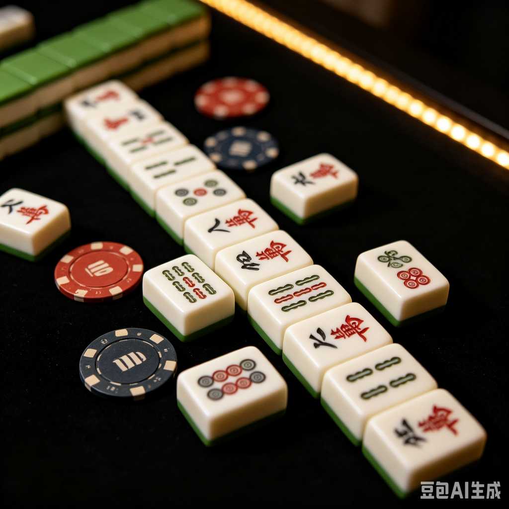 mahjong set with storage case