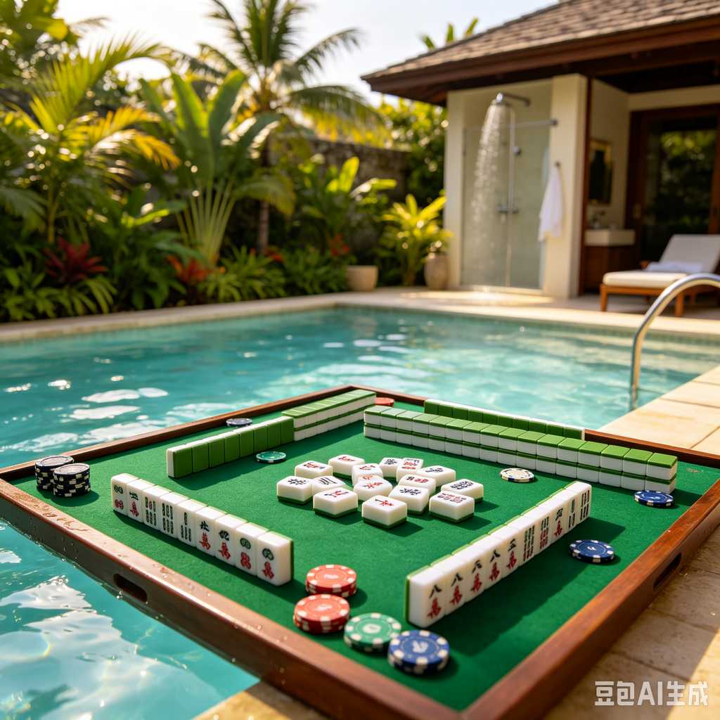 mahjong rule card included
